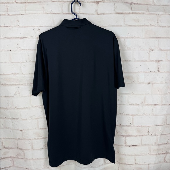 Turtleson Mens Golf Polo Shirt Black Srixon Embroidery Logo Size Medium EUC!!!! - Picture 5 of 7